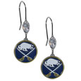 Buffalo Sabres® Crystal Dangle Earrings
